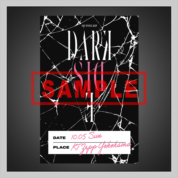 SID TOUR 2025 ～Dark side～ SPECIAL PAGE | SID MOBILE